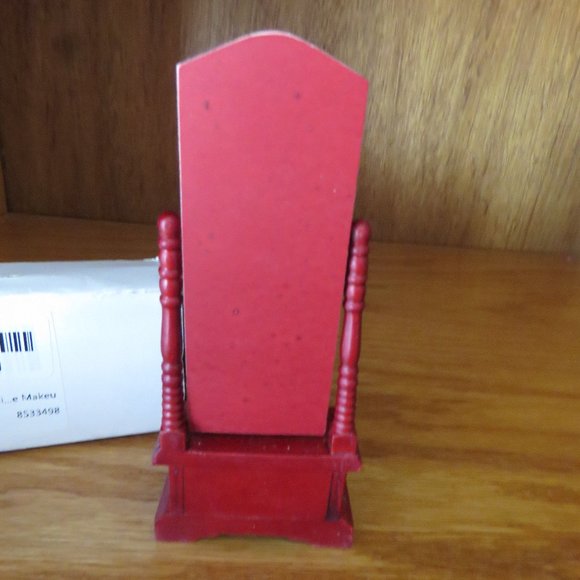 NUOBESTY Mini Dollhouse Mirror Dresser - Picture 4 of 10